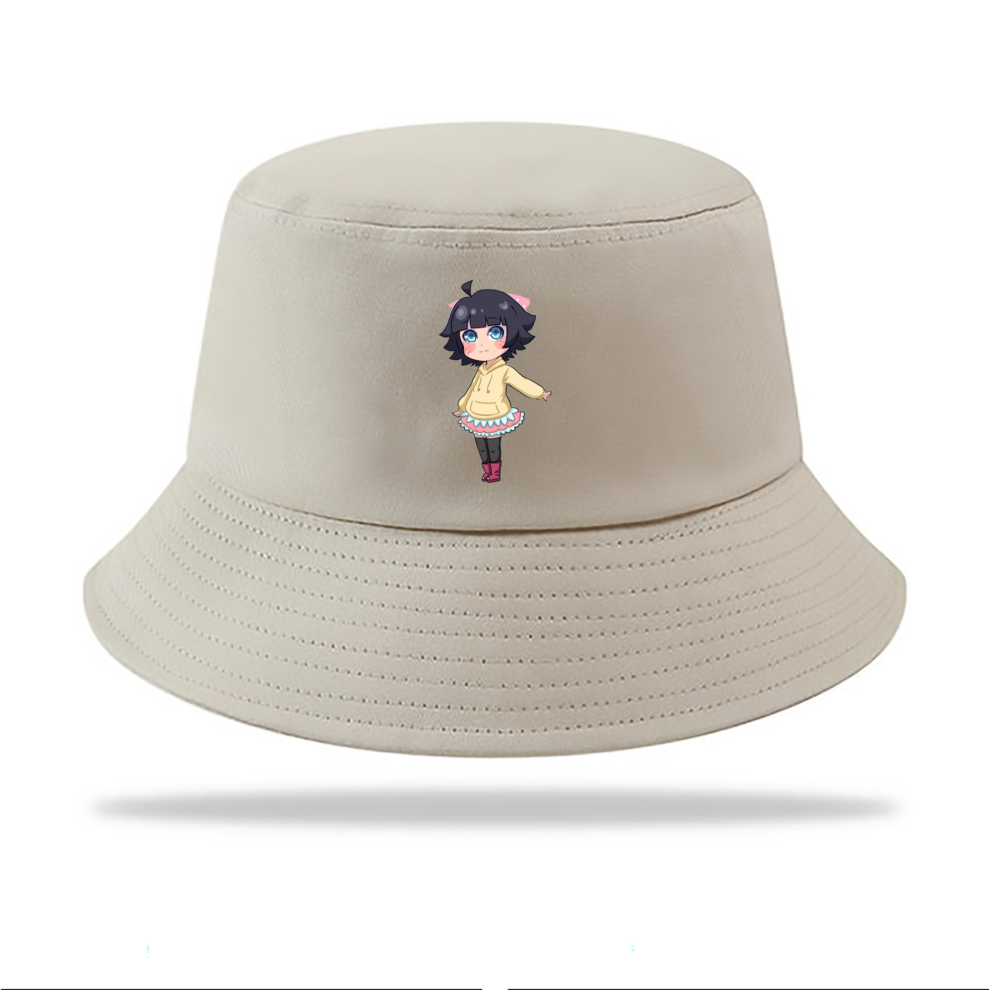 （画像用） NARUTO -ナルト- うずまき ヒマワリ Uzumaki Himawari アウトドア日除けバケットハット